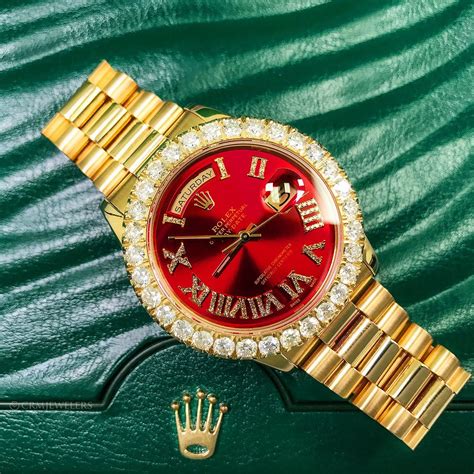 fake rolex red face|red face rolex men's.